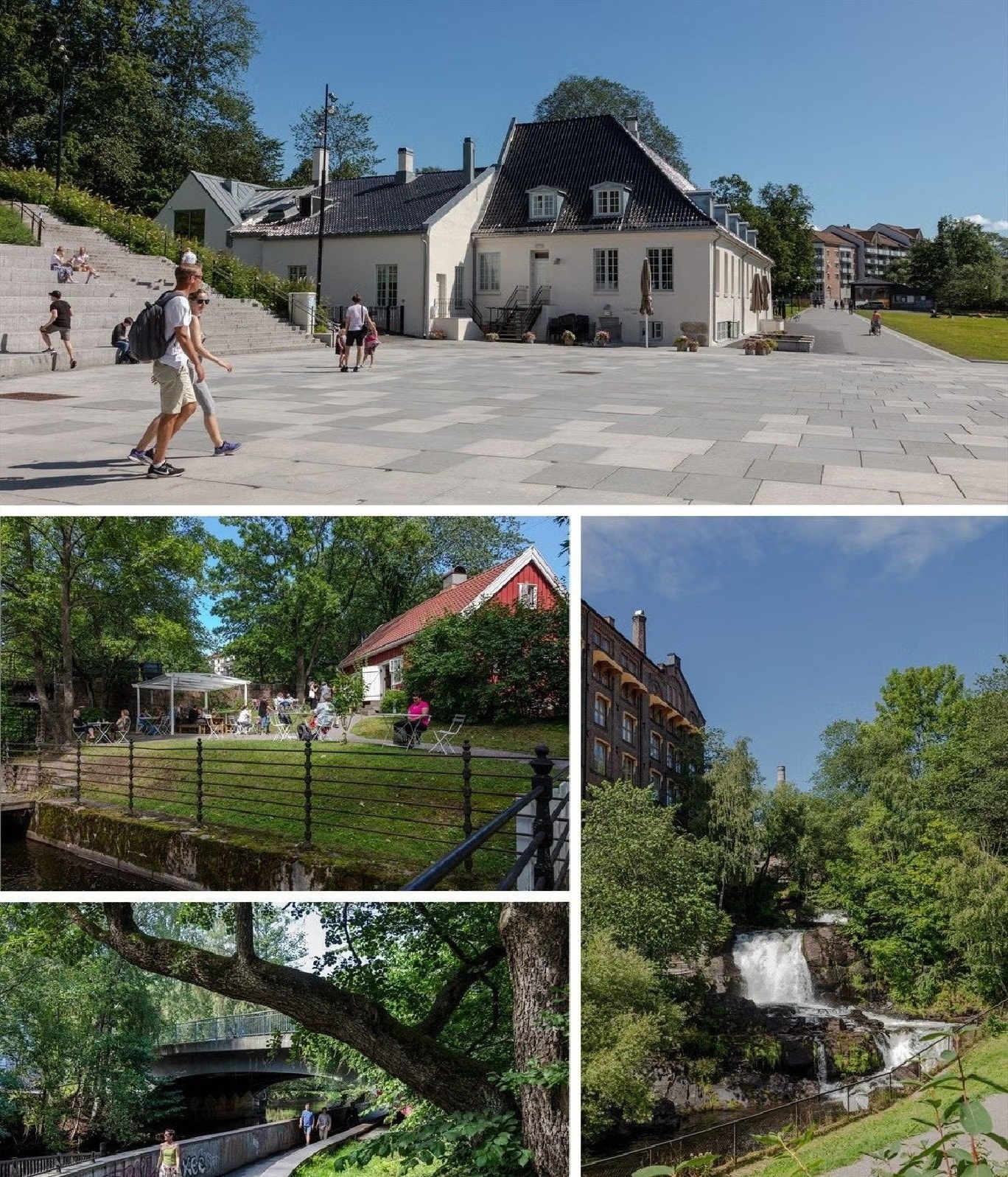 Akerselva ligger i kort avstand fra boligen med flotte turmulighete Galleribilde