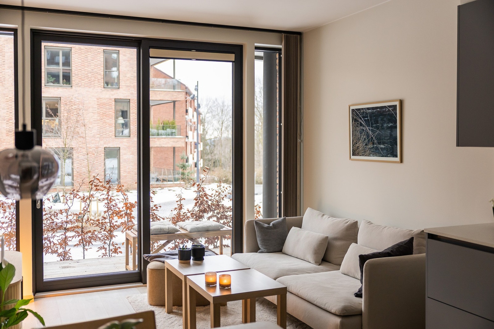 Leiligheten er en lekker 2-roms fra 2024 med høy standard. Galleribilde