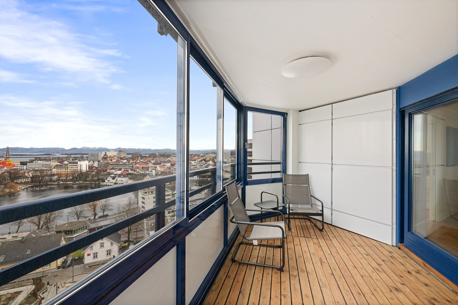 Innglasset veranda Galleribilde