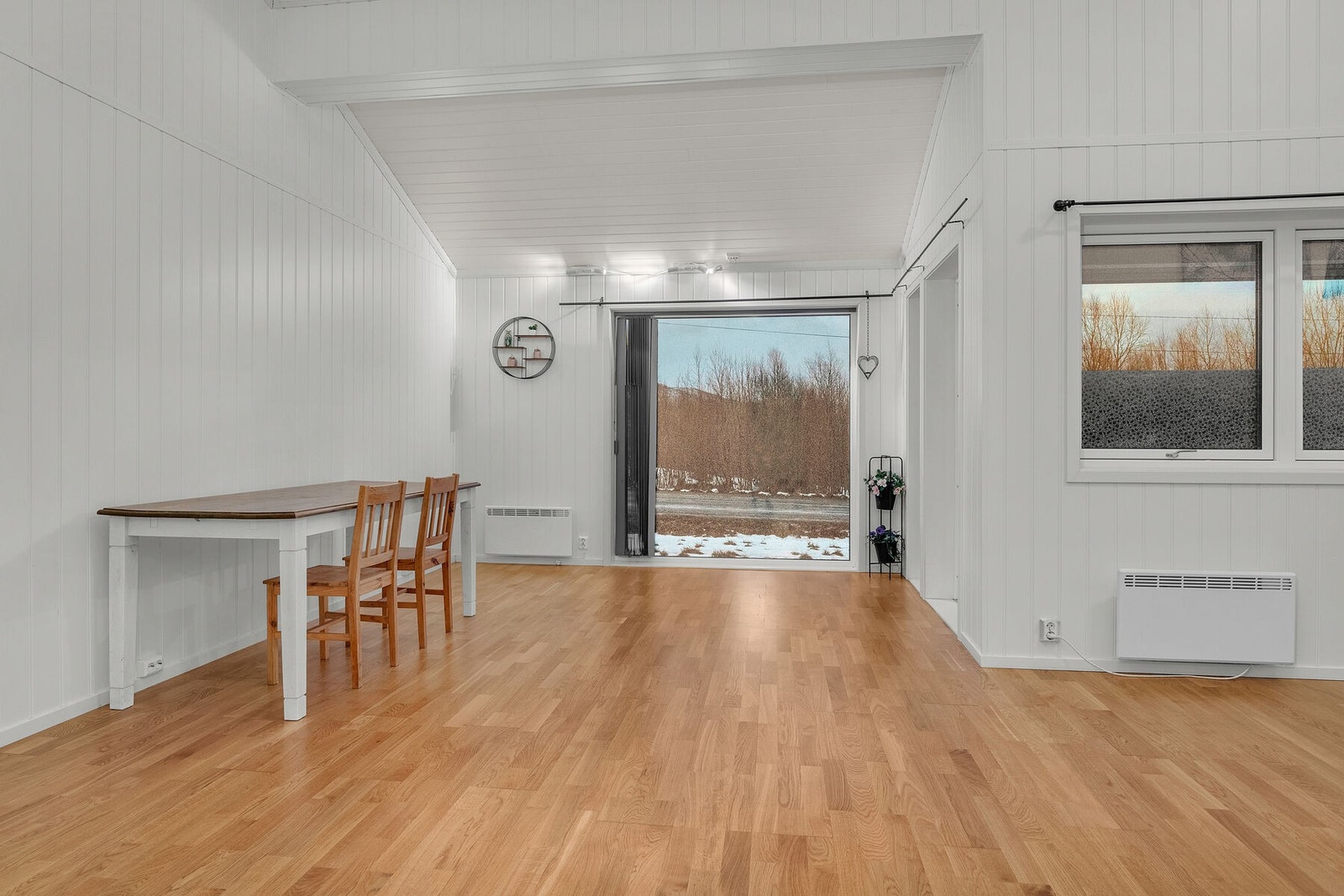 Boligen oppvarmes med elektrisitet. Galleribilde