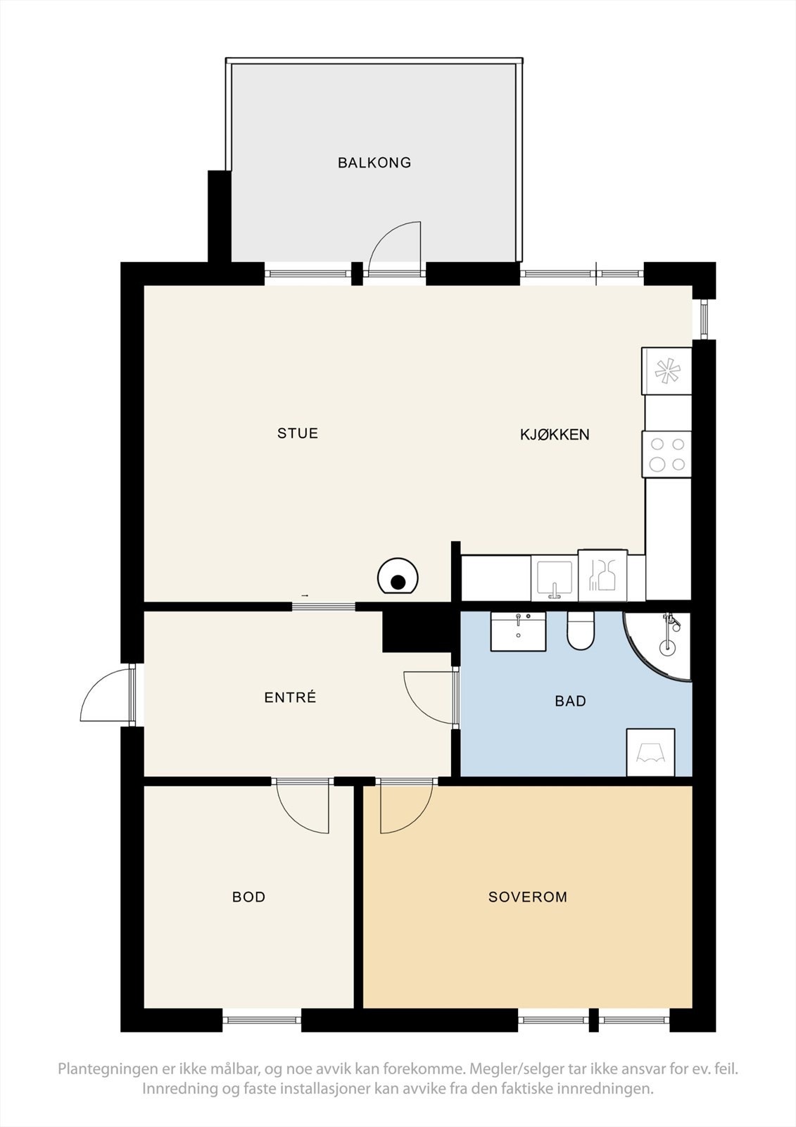 Plantegning. Galleribilde