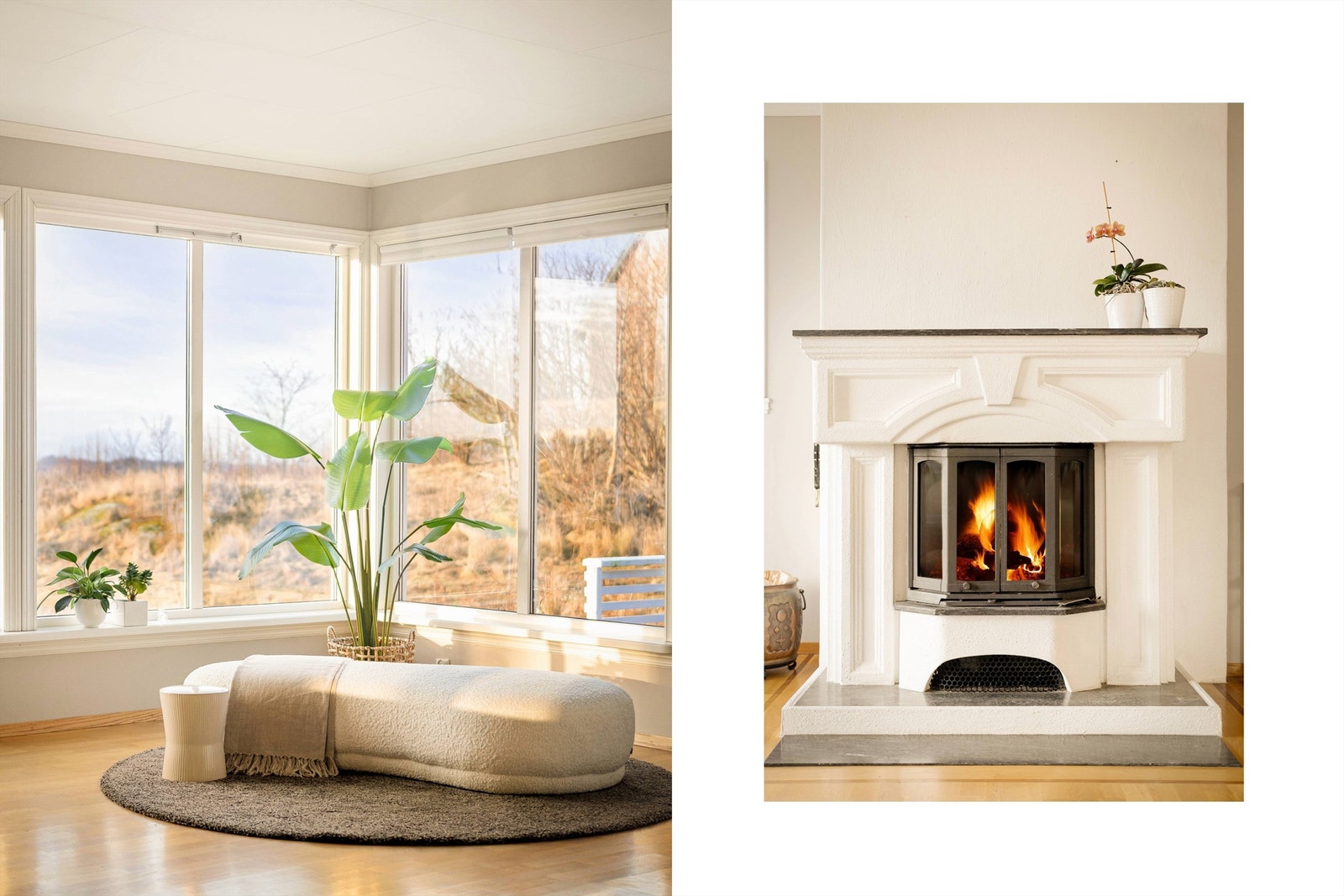 Peis som gir både hygge og varme på kalde vinterdager. Galleribilde