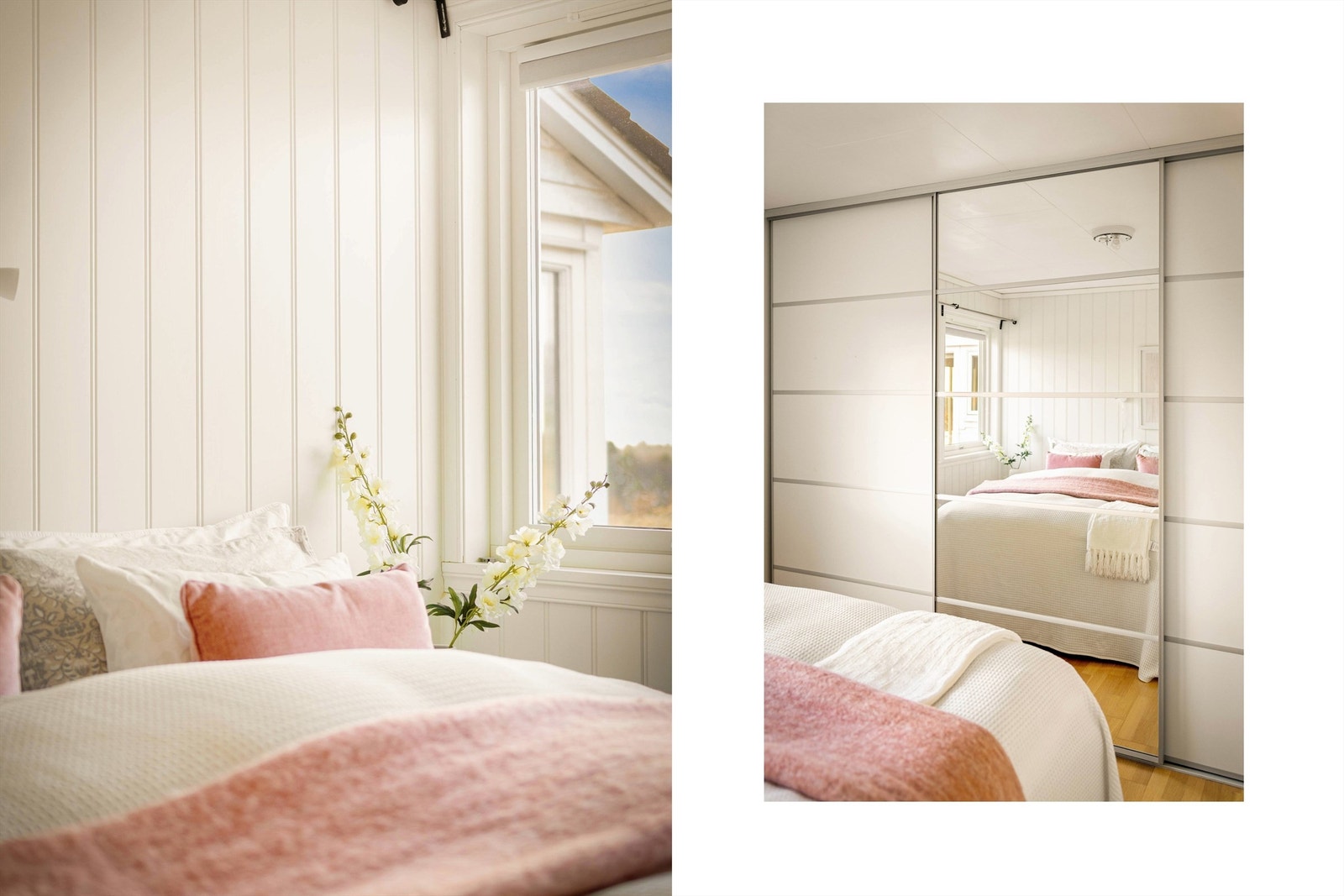 Stor skyvedørsgarderobe som medfølger. Galleribilde