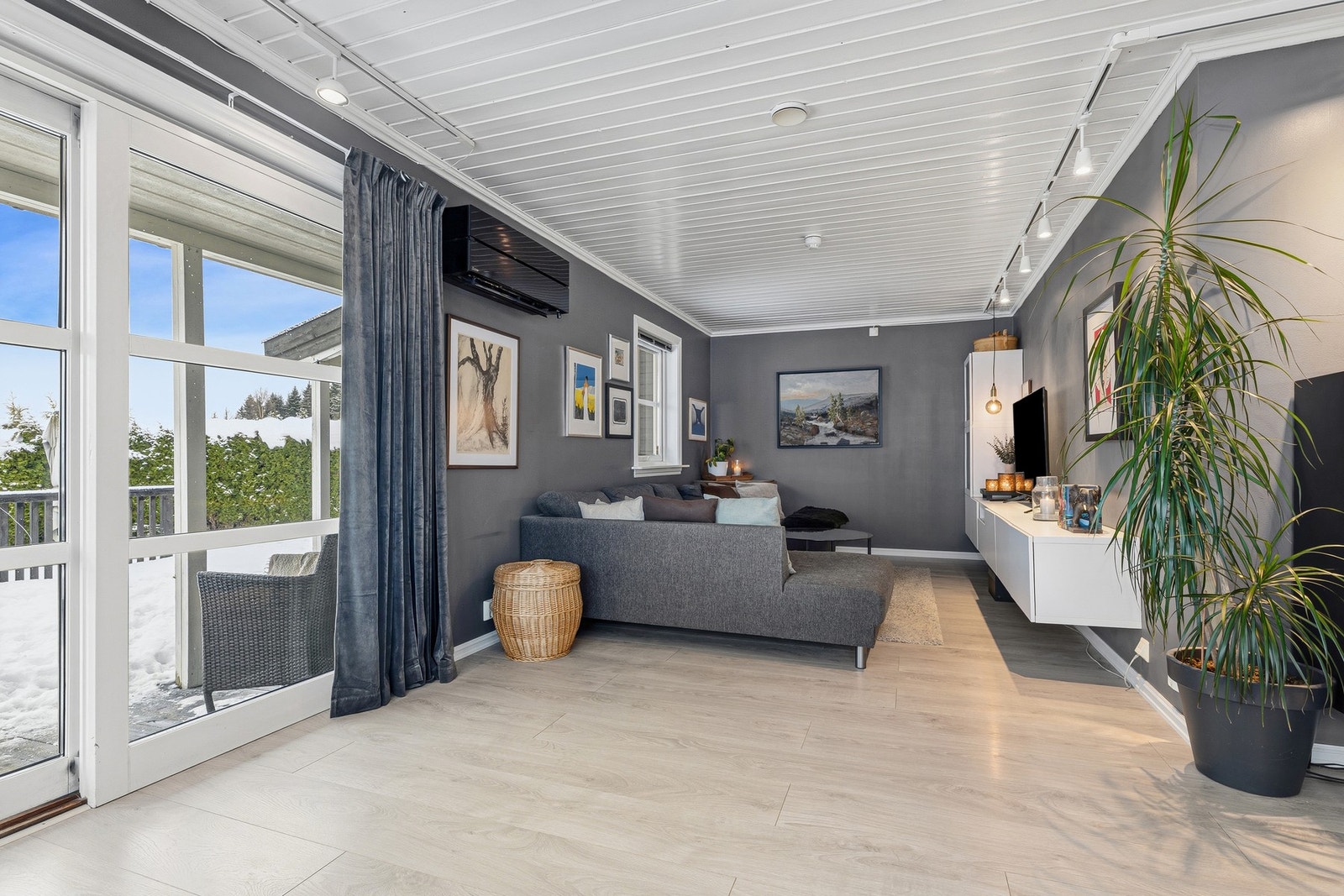 Luft til luft varmepumpe fra 2021. Galleribilde