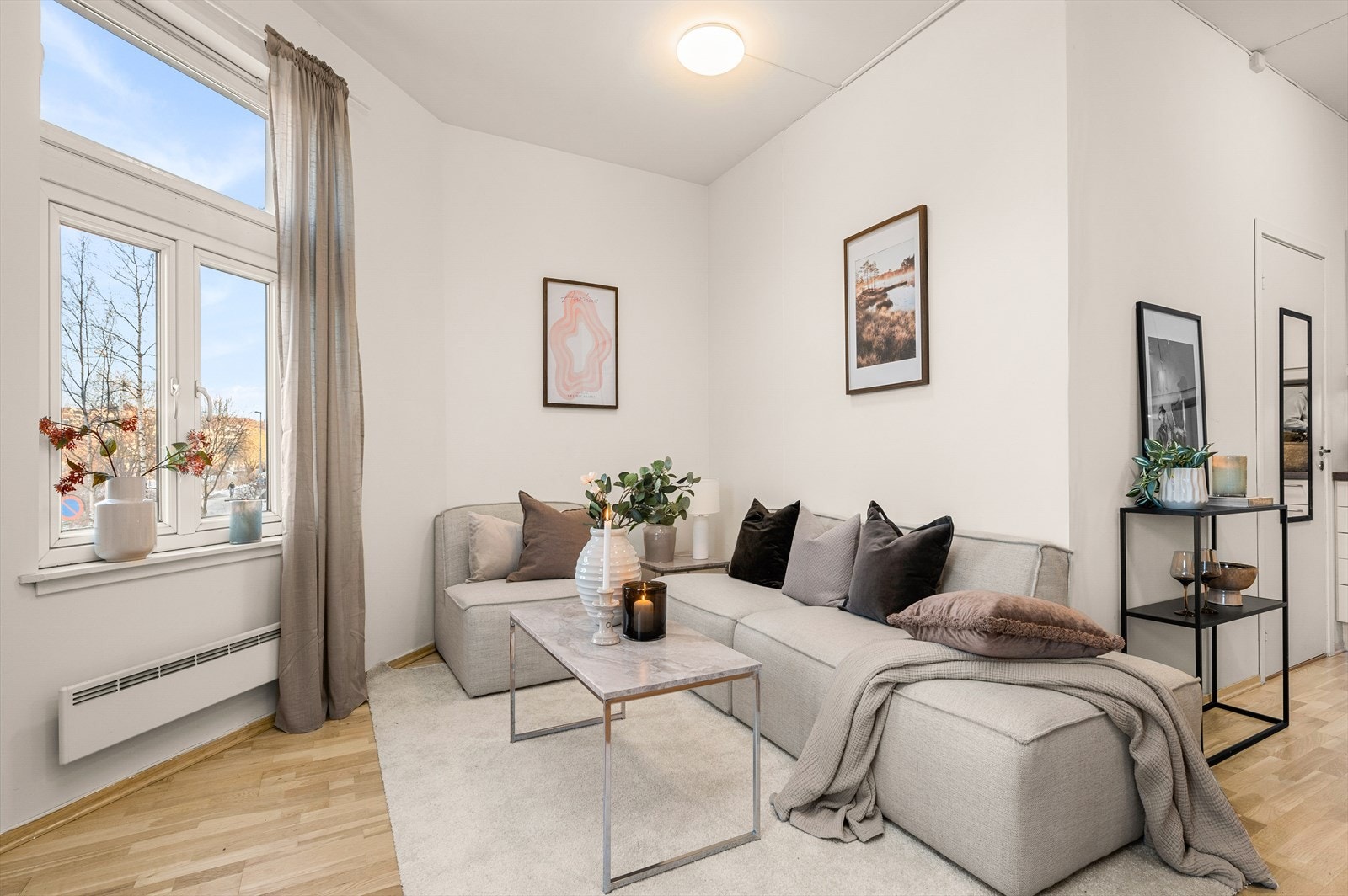 Her får du en fin og god takhøyde, som gir en luftigere romfølelse. Galleribilde