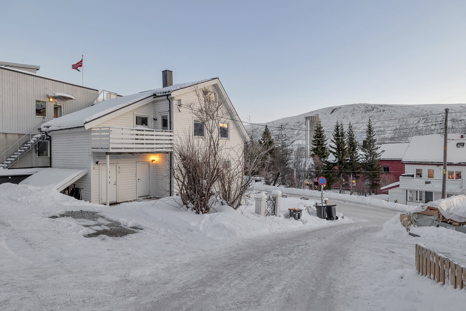 Stille og rolig område. Galleribilde