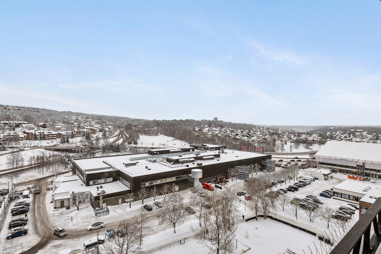 Utsikt fra balkongen. Galleribilde