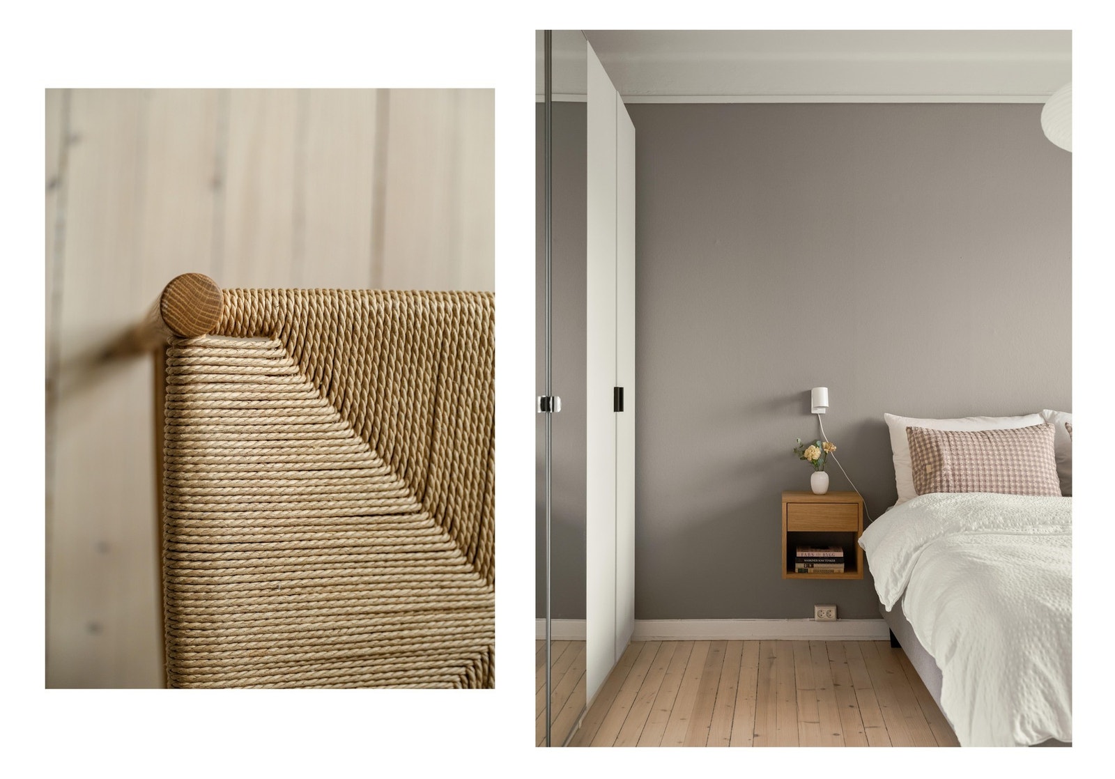 På motsatt side av boligen finner vi det store soverommet. Galleribilde