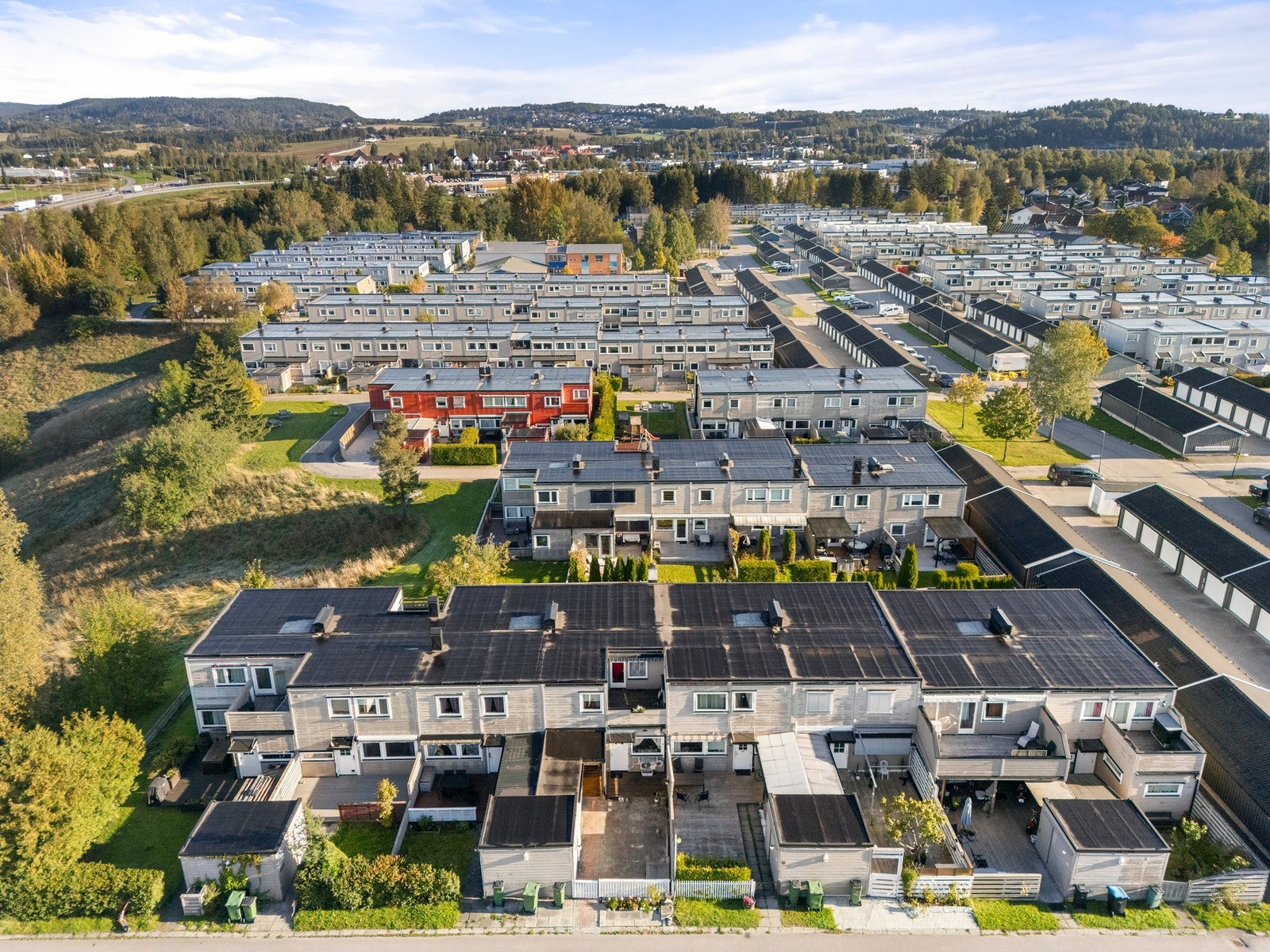 Beliggenheten er skjermet fra gjennomgangstrafikk. Galleribilde