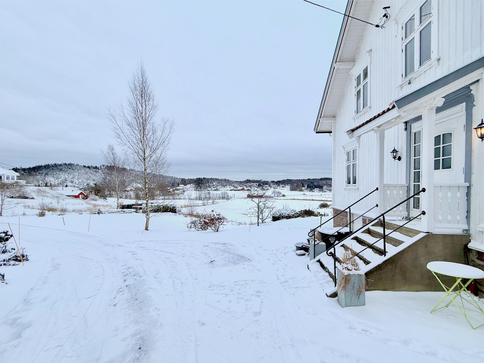 Flott uteområde Galleribilde