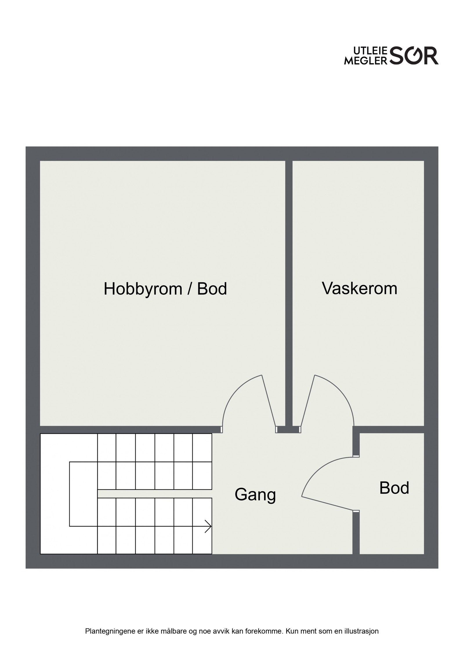 Plantegning kjeller Galleribilde