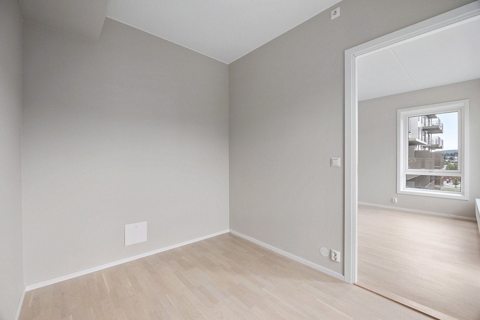 Soverom 2 kan benyttes som gjesterom, barnerom eller hobbyrom. Galleribilde