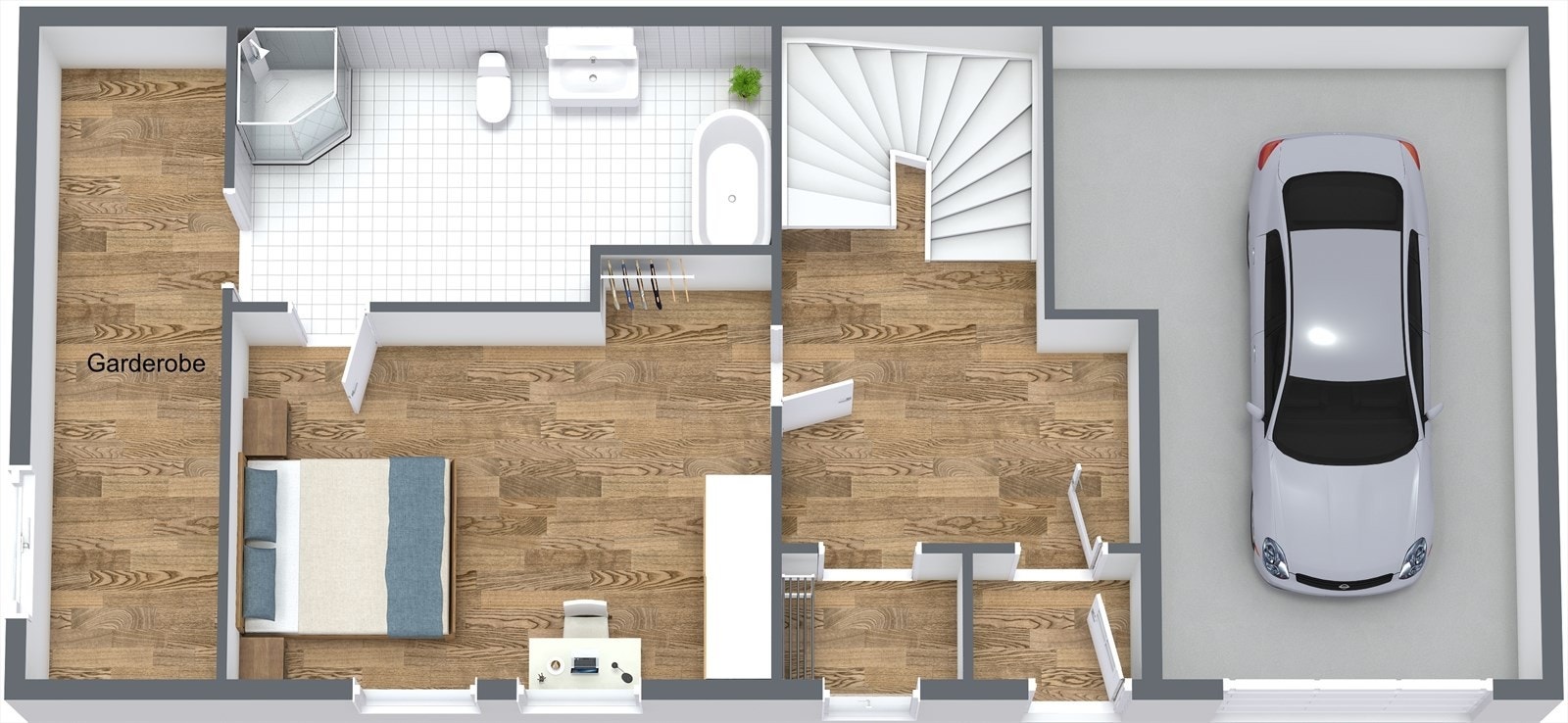 Plantegning 1.etasje Galleribilde