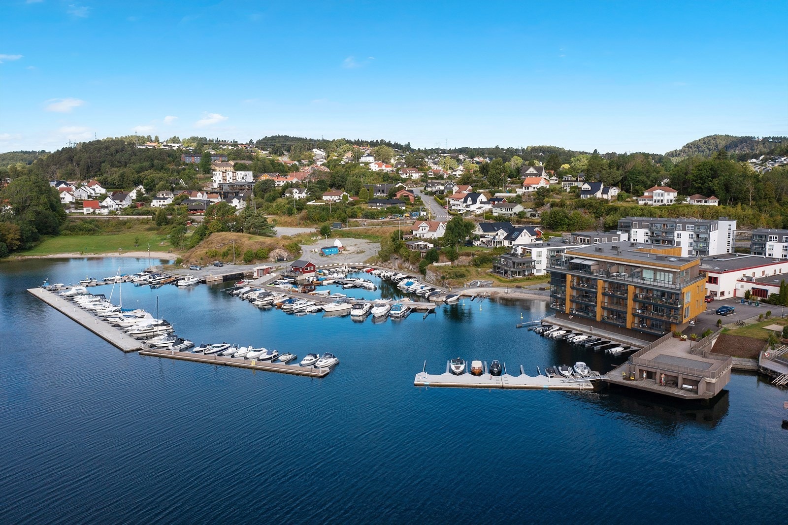 Dronefoto Galleribilde