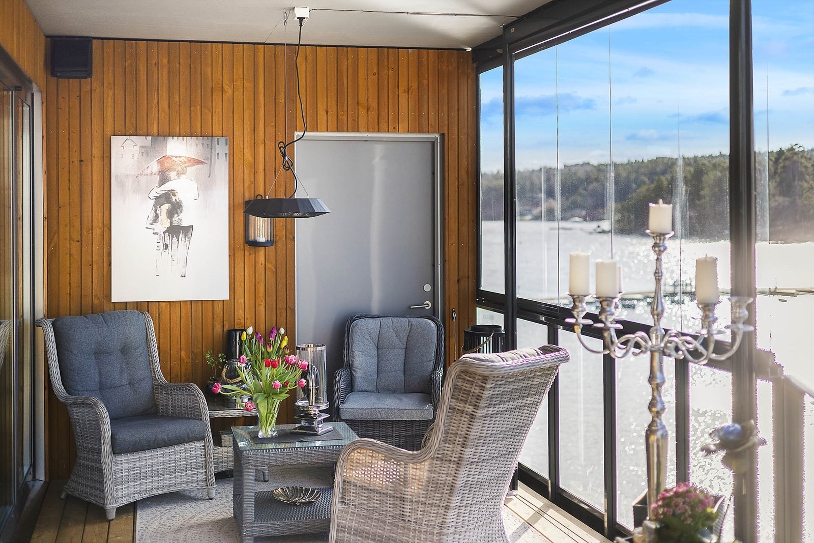 Her sitter man lunt og skjermet! Galleribilde