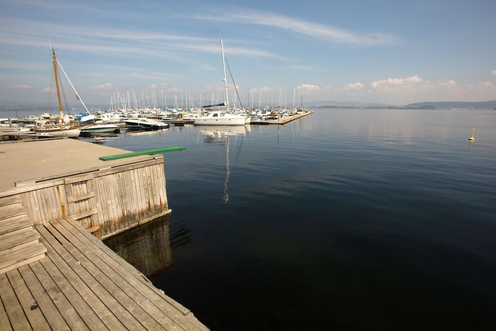 Fin gangavstand til Oksval Båthavn Galleribilde