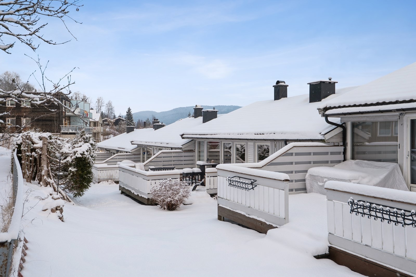 Et trivelig borettslag med sentral beliggenhet på Åneby. Galleribilde