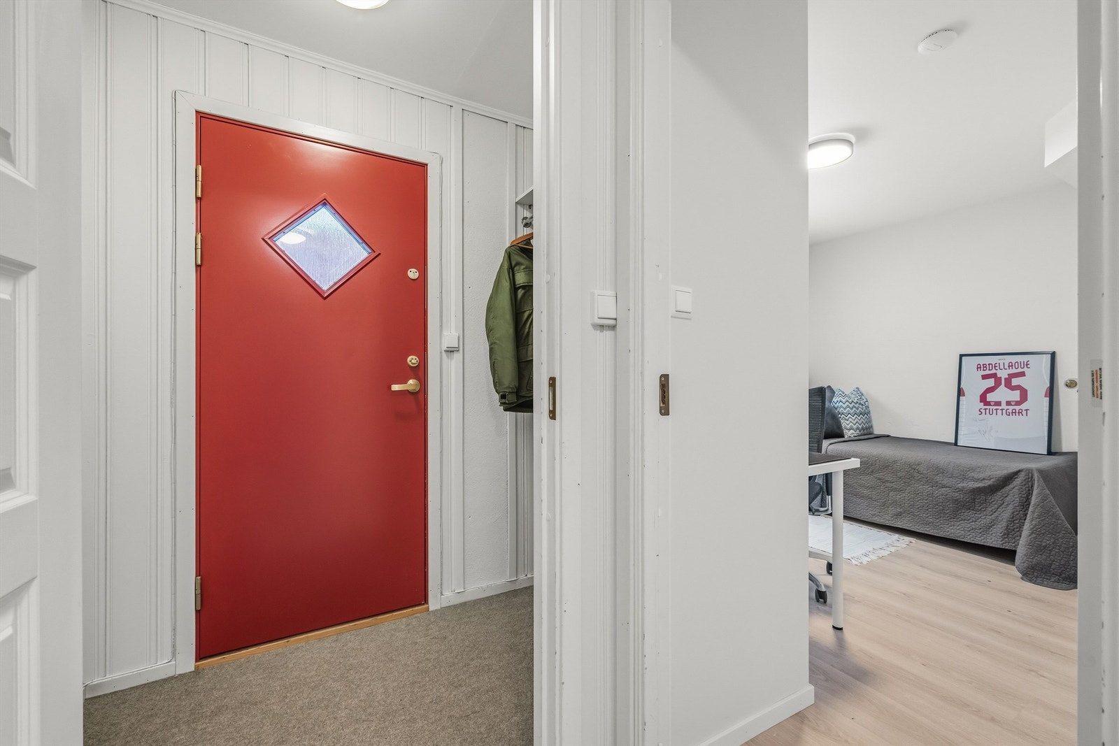 Utleiedelen har egen inngang. Galleribilde