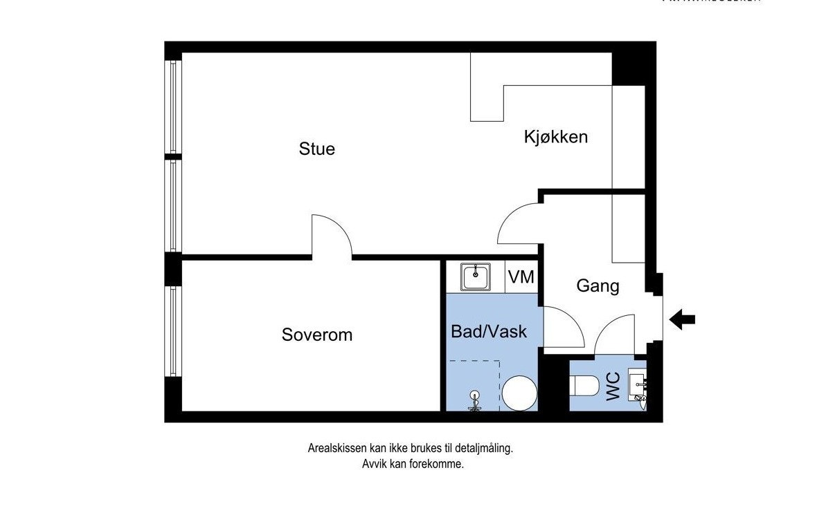 Plantegning. Galleribilde