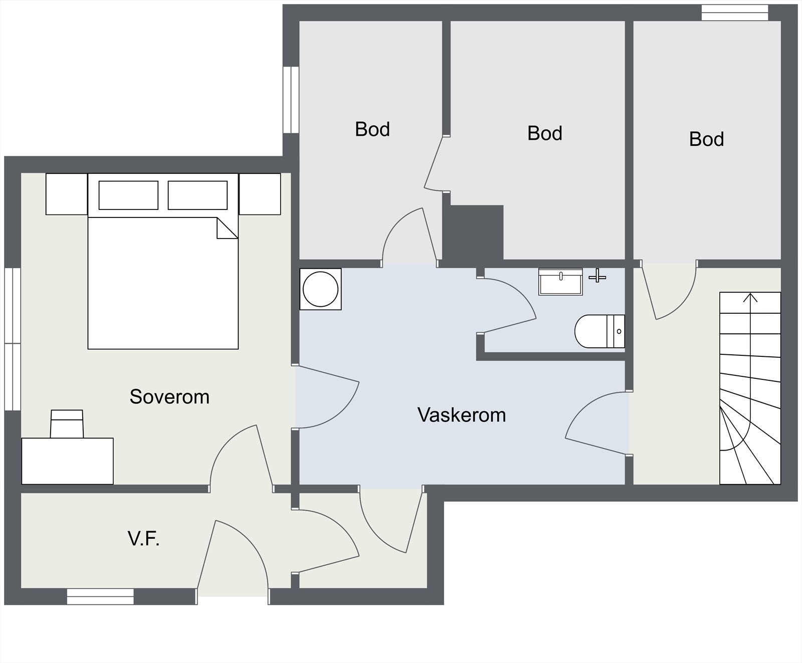 2D - U. Etasje Galleribilde