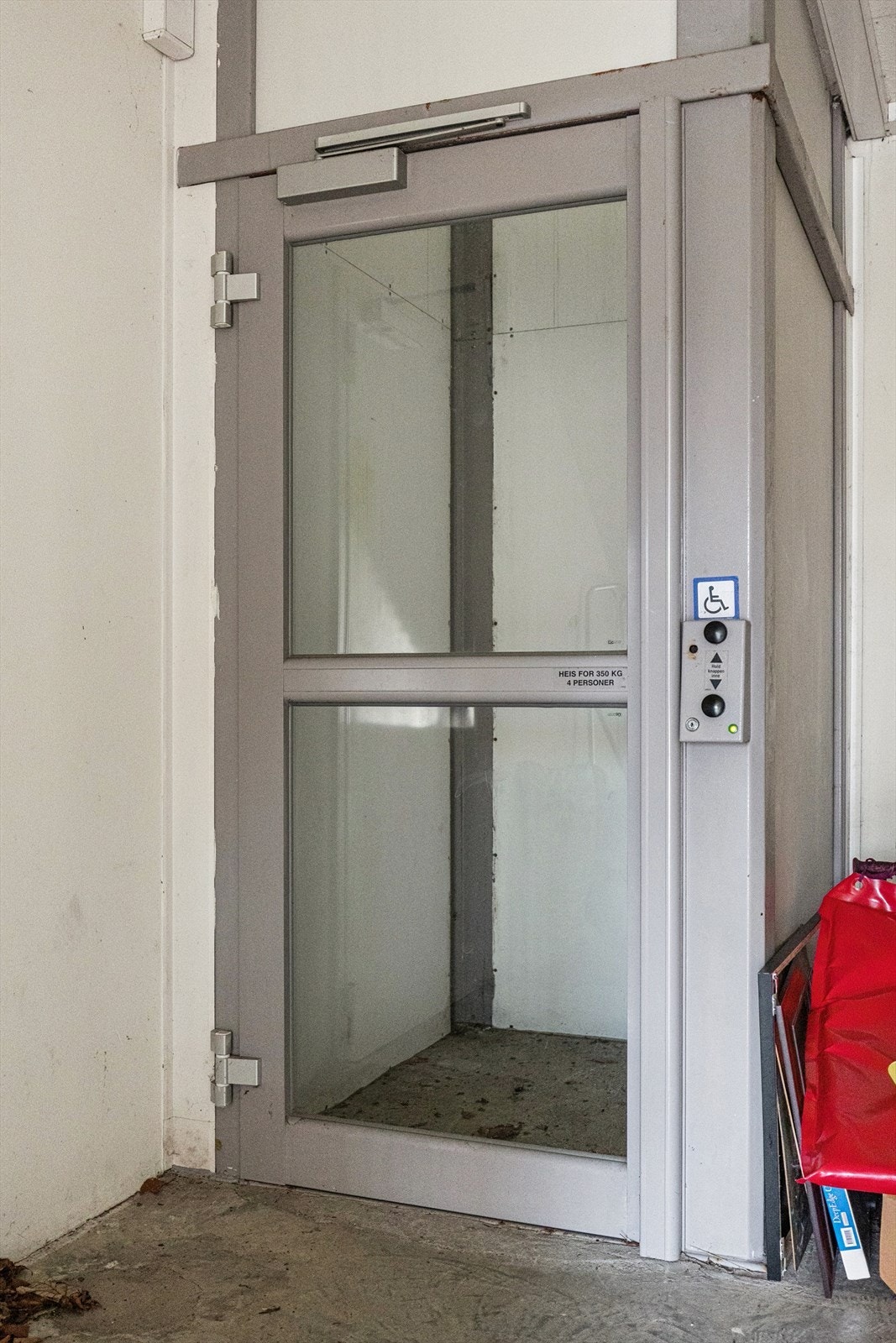 Heis i bygget. Galleribilde