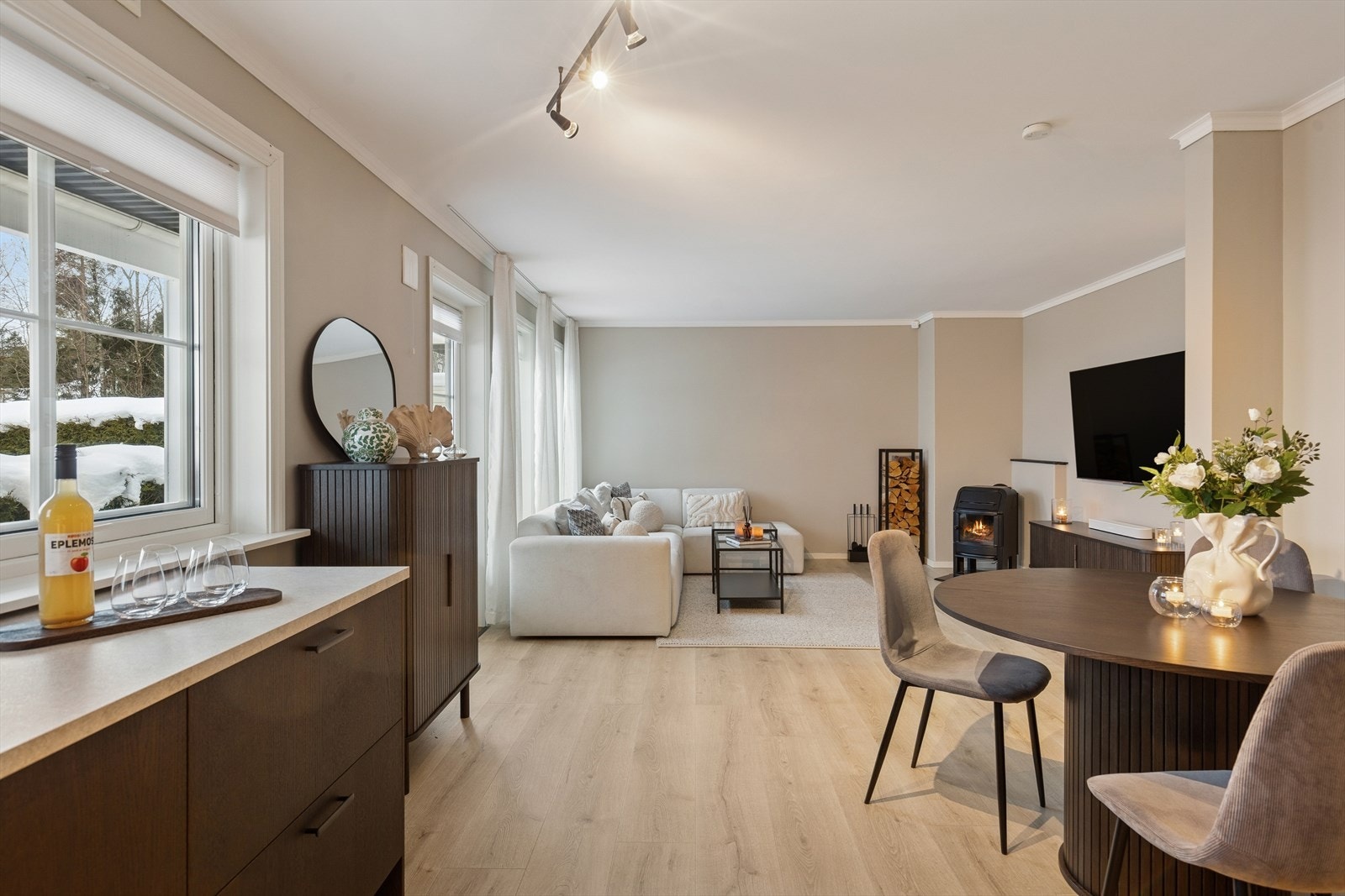 Boligen har ingen innsyn. Galleribilde