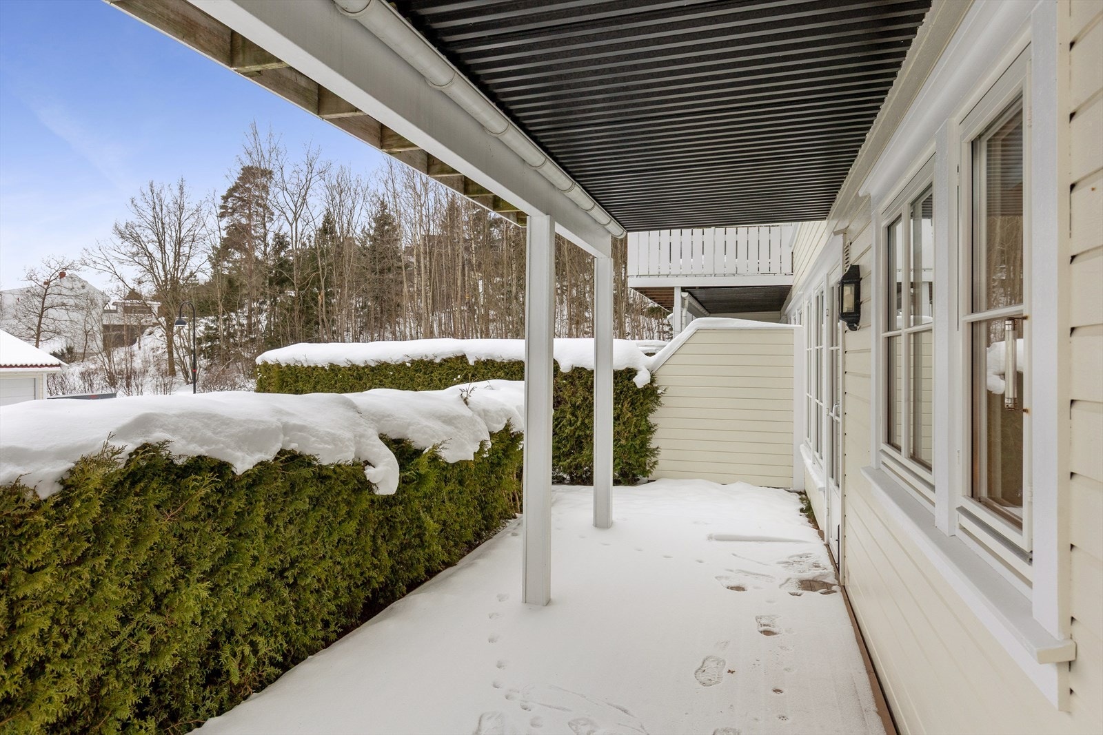 Overbygget terrasse Galleribilde