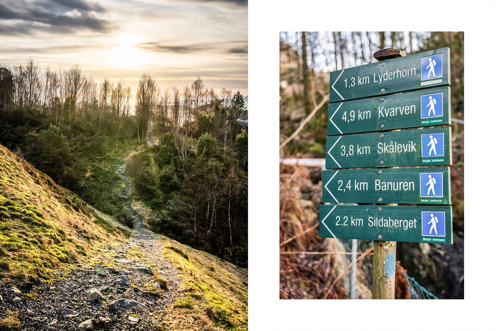 - Beliggenheten byr på flotte turmuligheter, som Lyderhorn, Kvarven og Skålevik - Galleribilde