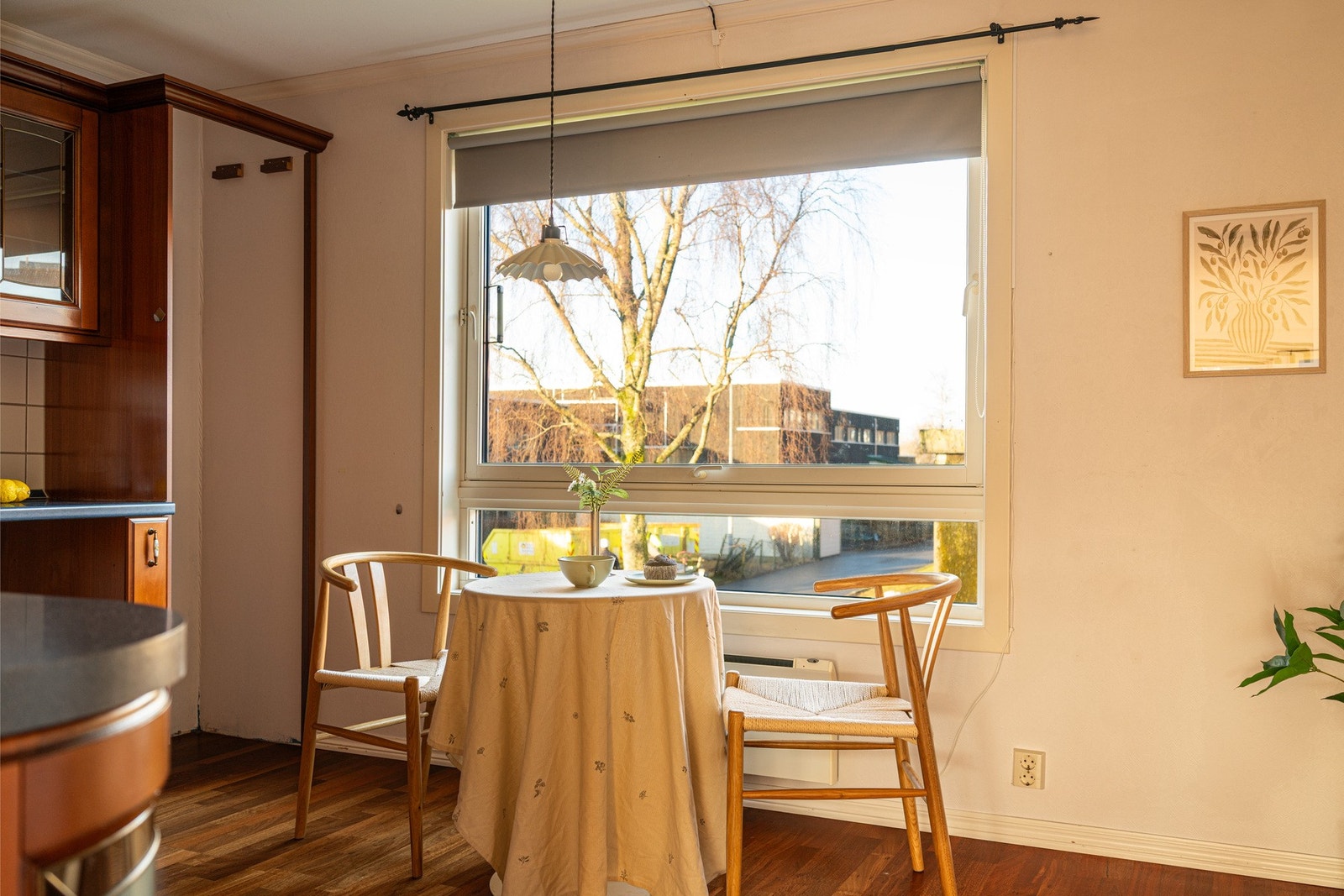 Kjøkkenet måler 17 kvm. Galleribilde