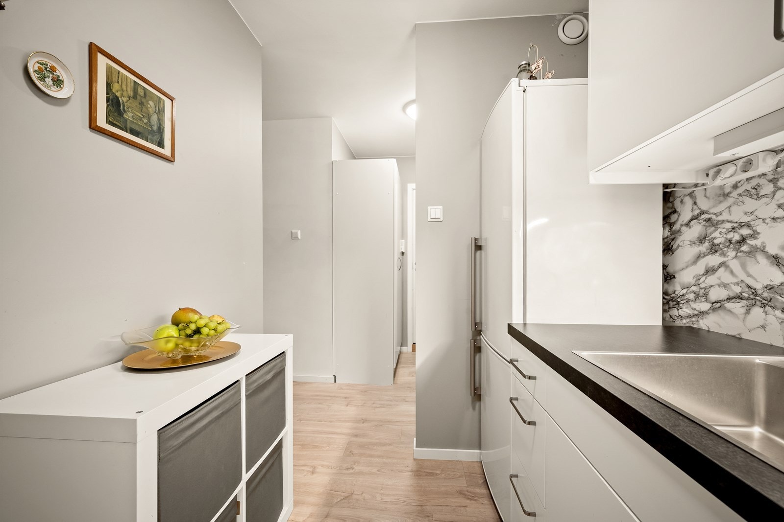 Kjøkken renovert i 2024. Galleribilde