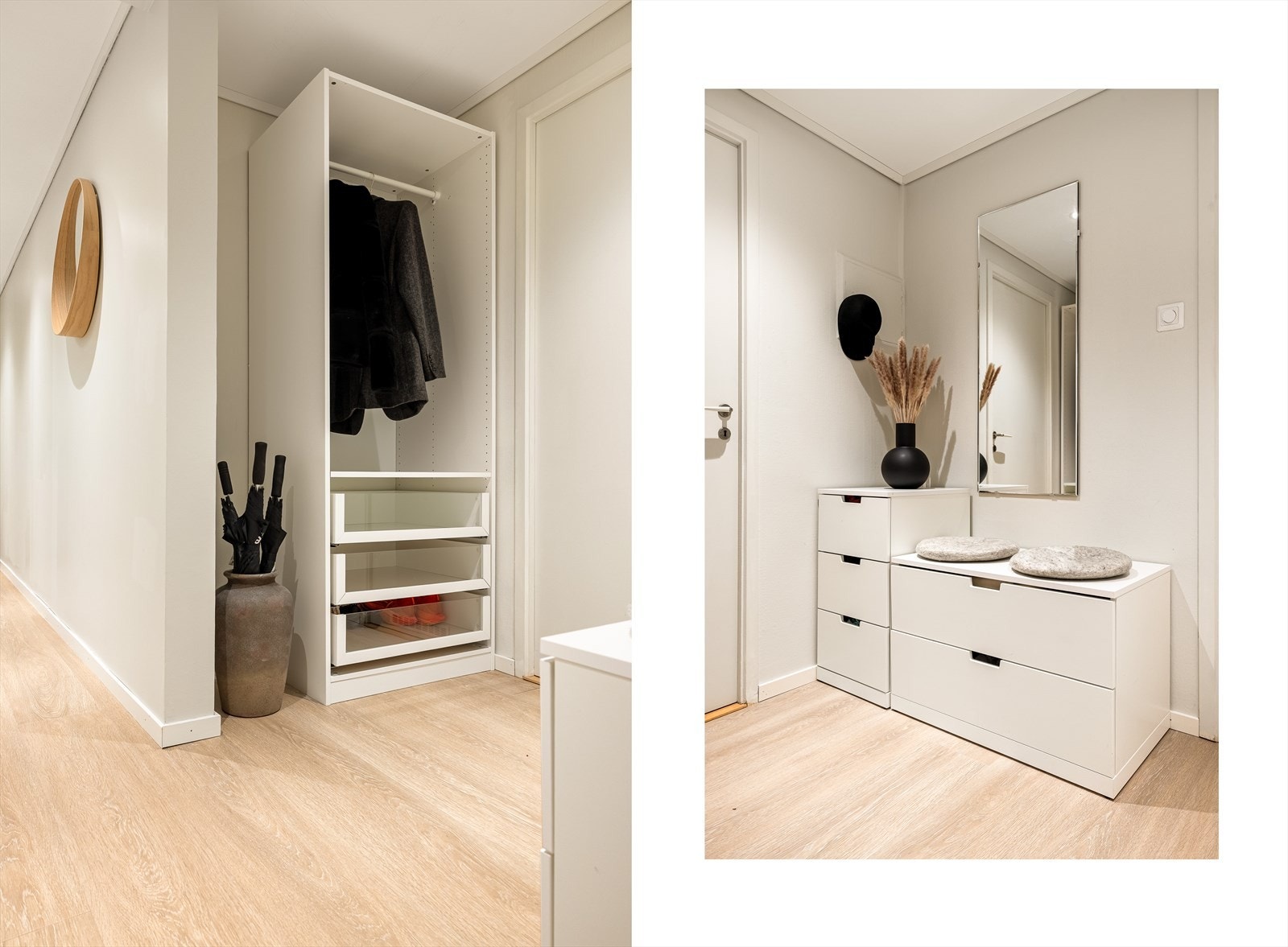 Boligen er full av smarte løsninger og god oppbevaringsplass. Galleribilde