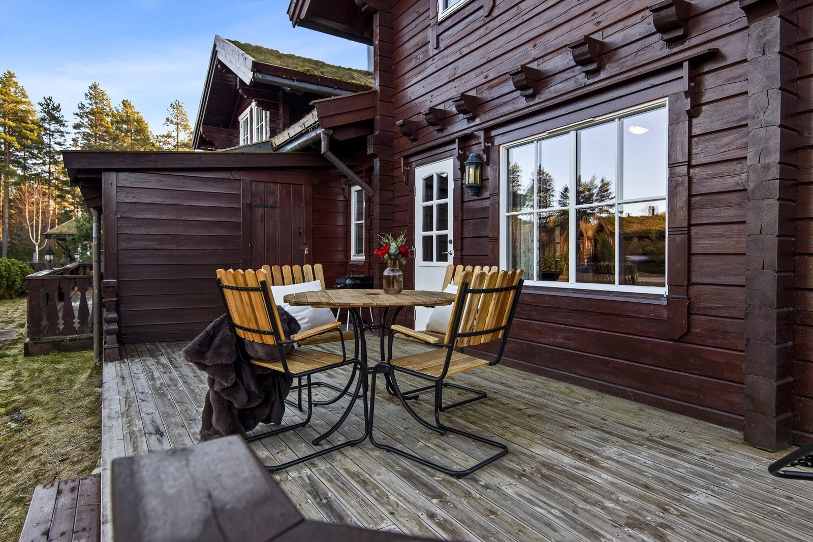 Utebod er både praktisk og skjermende Galleribilde