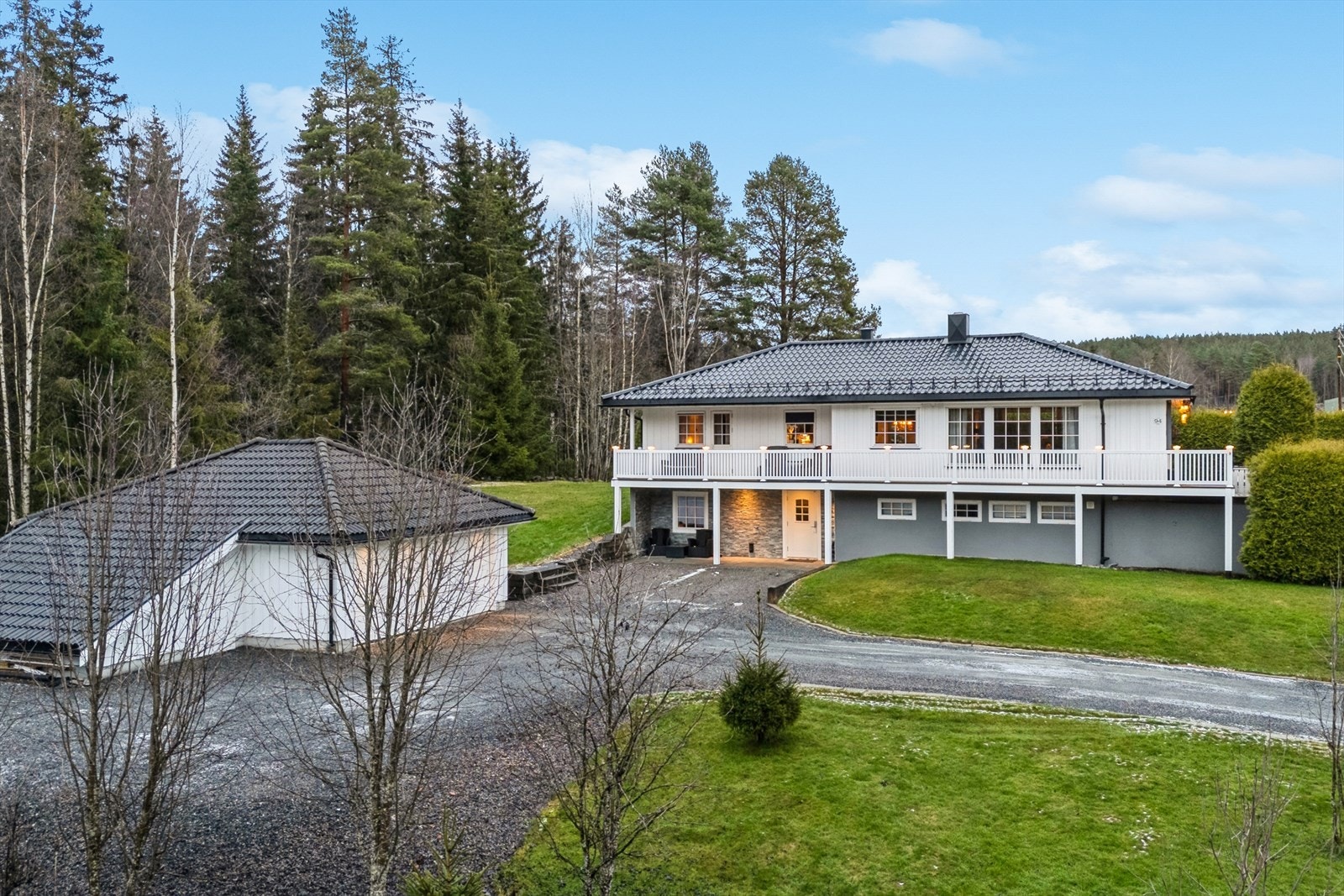 Velkommen til Nyhusgrenda 94! Foto: EFKT/ Bjørn Sørheim Galleribilde