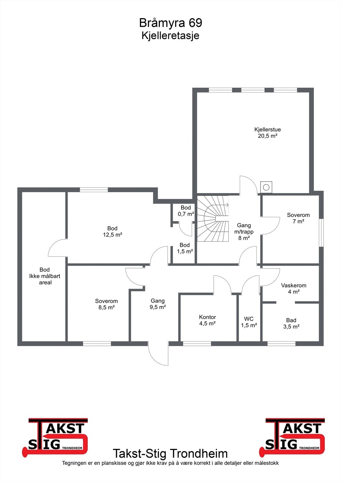 Planskisse - Kjeller Galleribilde