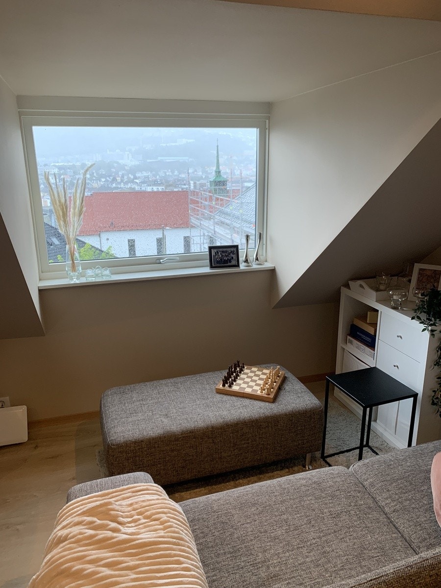 Stue m/utsikt Galleribilde