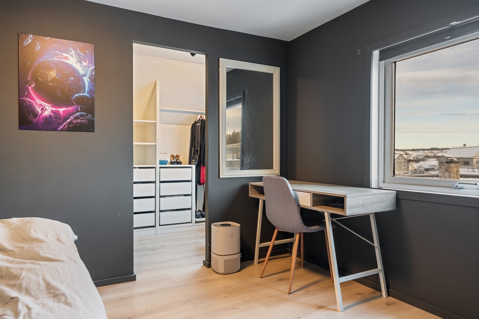 Walk in closet på soverom III / foreldresoverommet Galleribilde