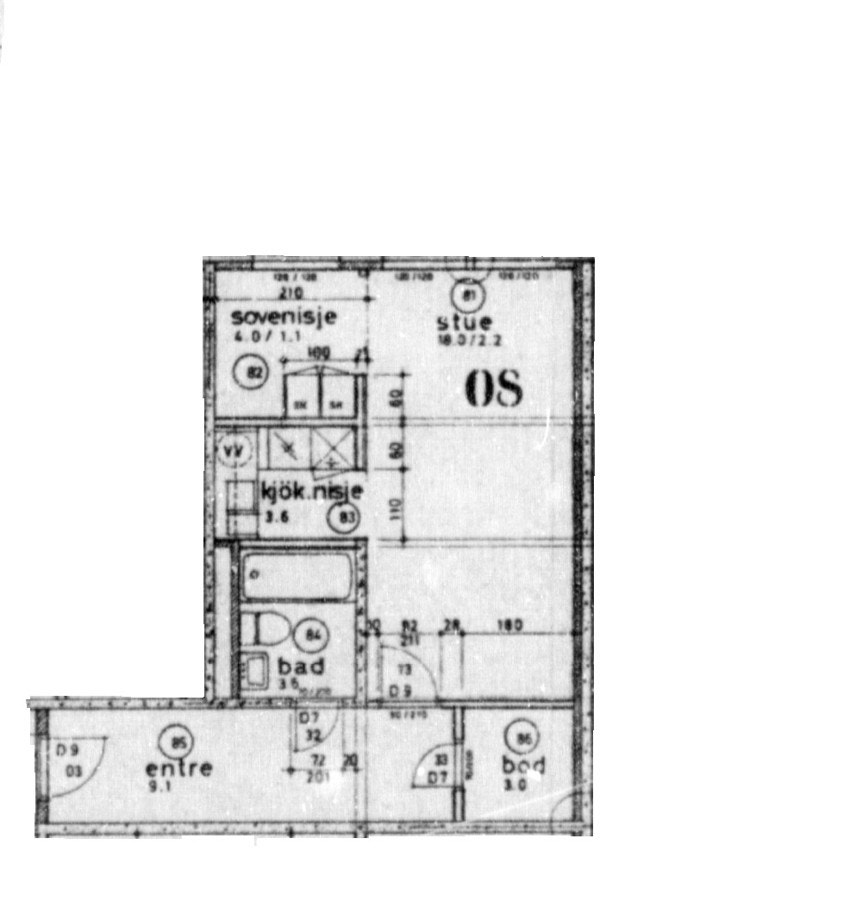 Byggetegninger. Galleribilde