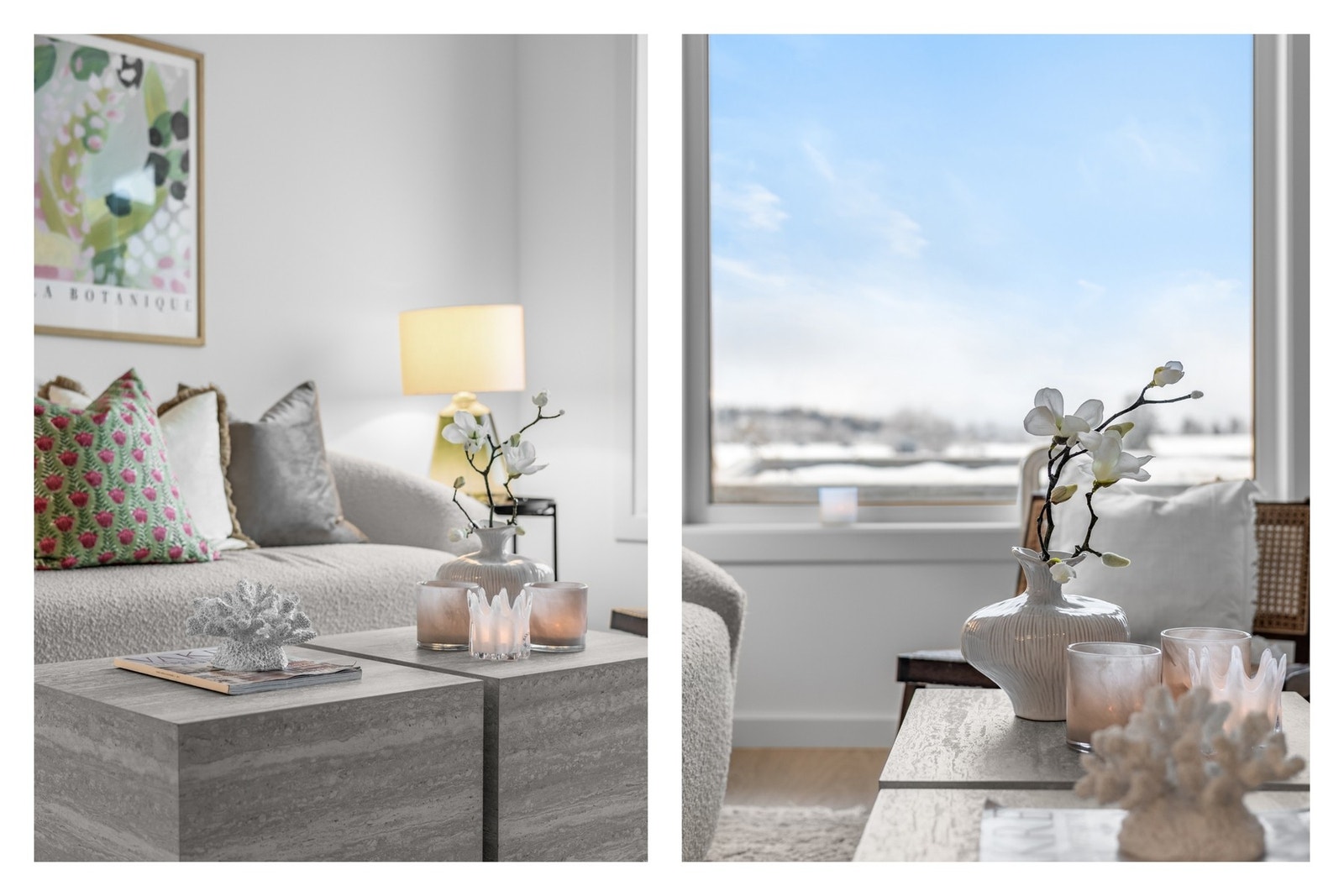 De store vindusflatene slipper inn rikelig med naturlig lys. Vindu og balkongdør er byttet i nyere tid i regi av sameiet. Galleribilde