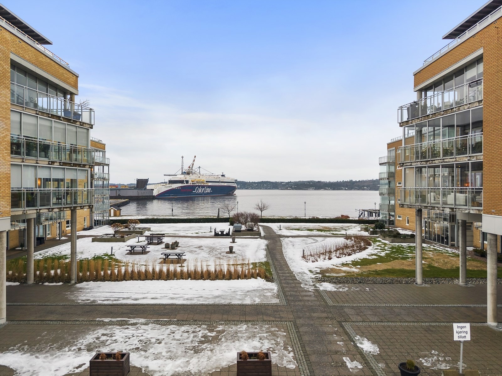 Pent opparbeidet fellesarealer. Galleribilde