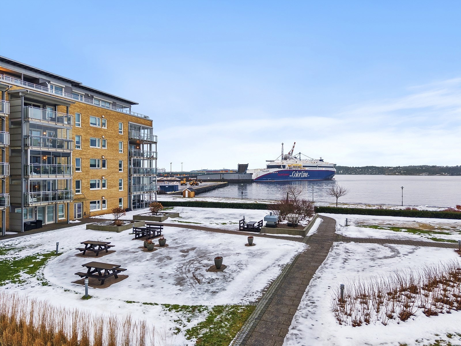 Pent opparbeidet fellesarealer. Galleribilde