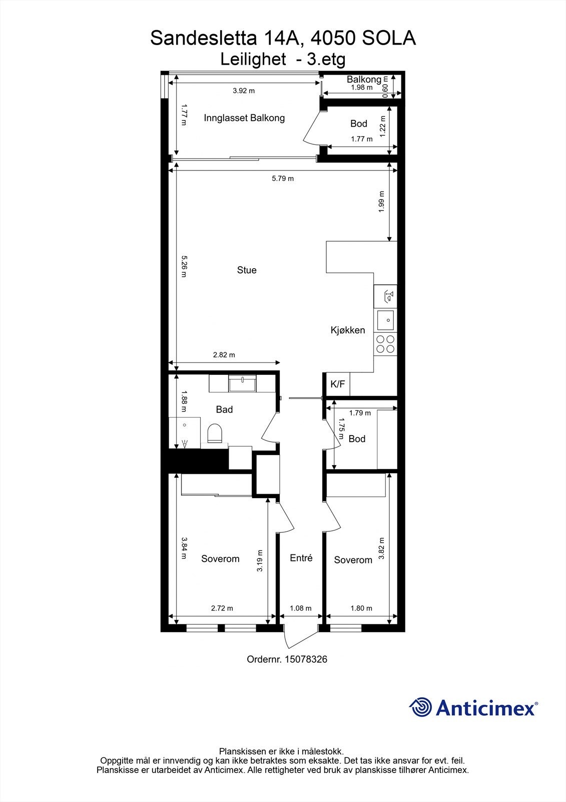 Plantegning Galleribilde