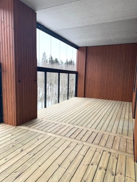 Overbygd og innglasset balkong på 16m2. Galleribilde
