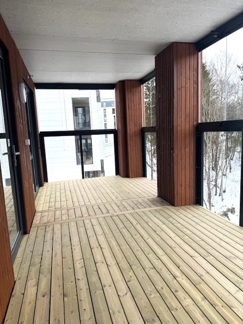 Overbygd og innglasset balkong på 16m2. Galleribilde