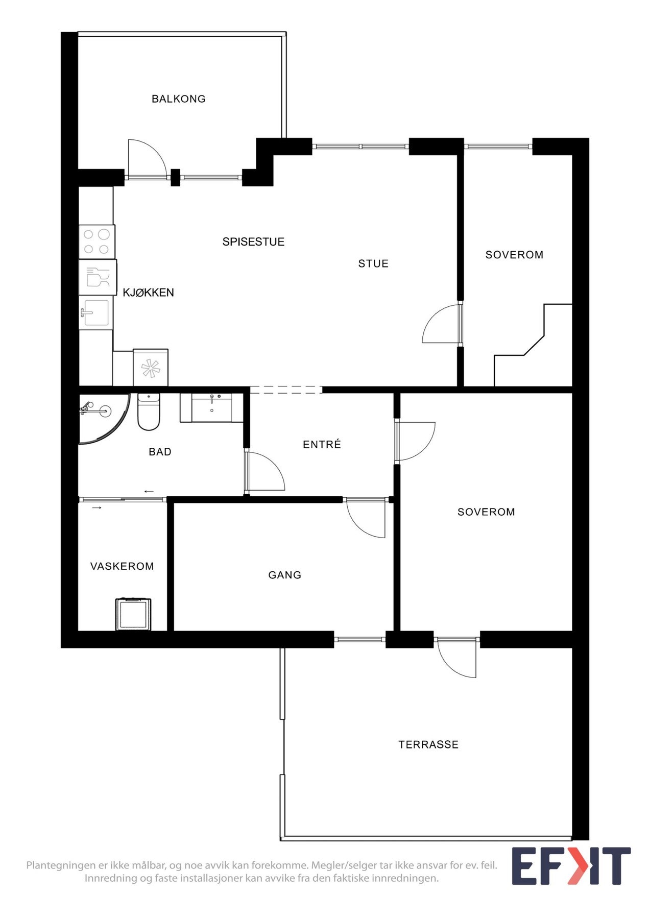 Plantegning - 2. etasje. Galleribilde