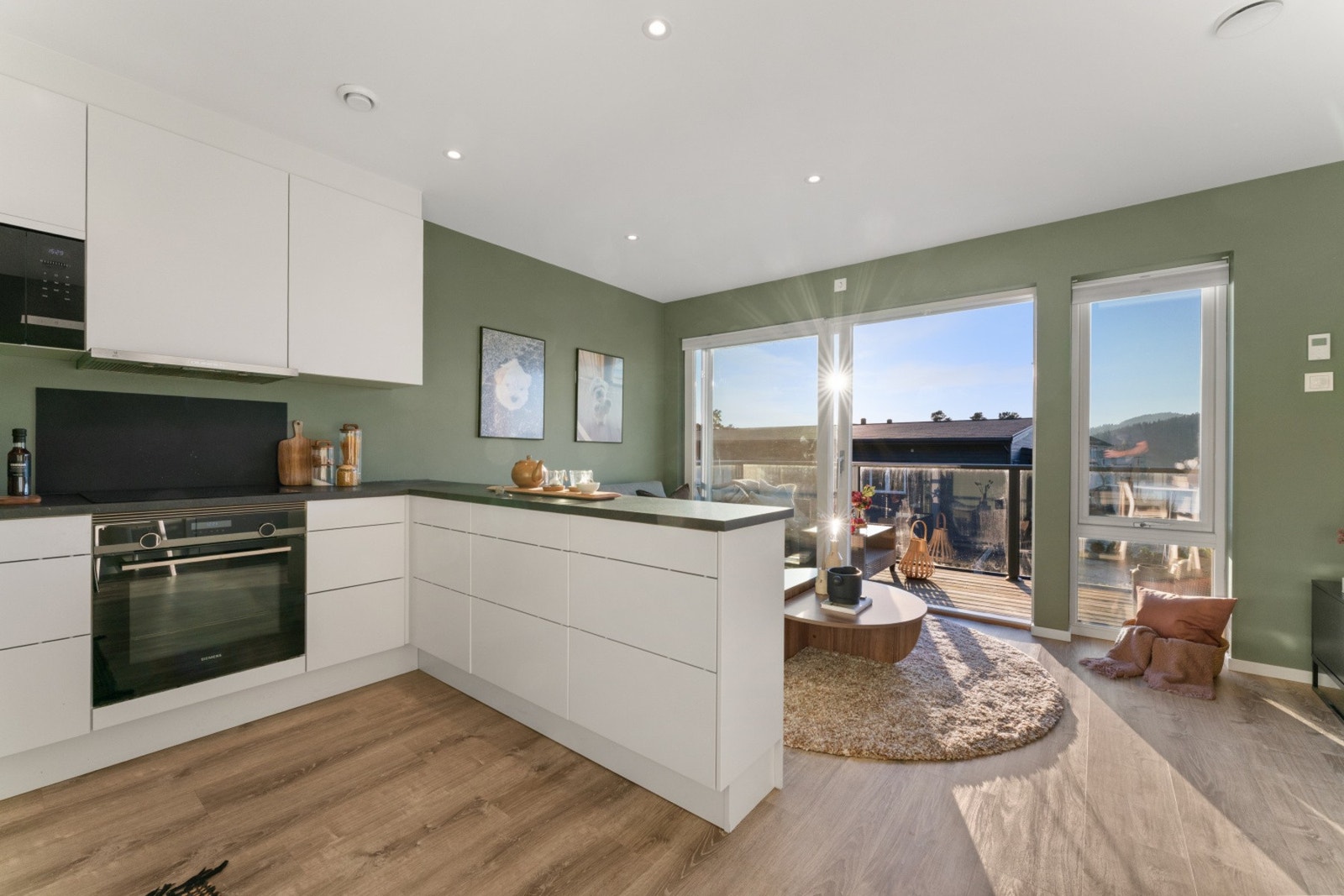 Stue/ kjøkken har areal 20,03 m² Galleribilde