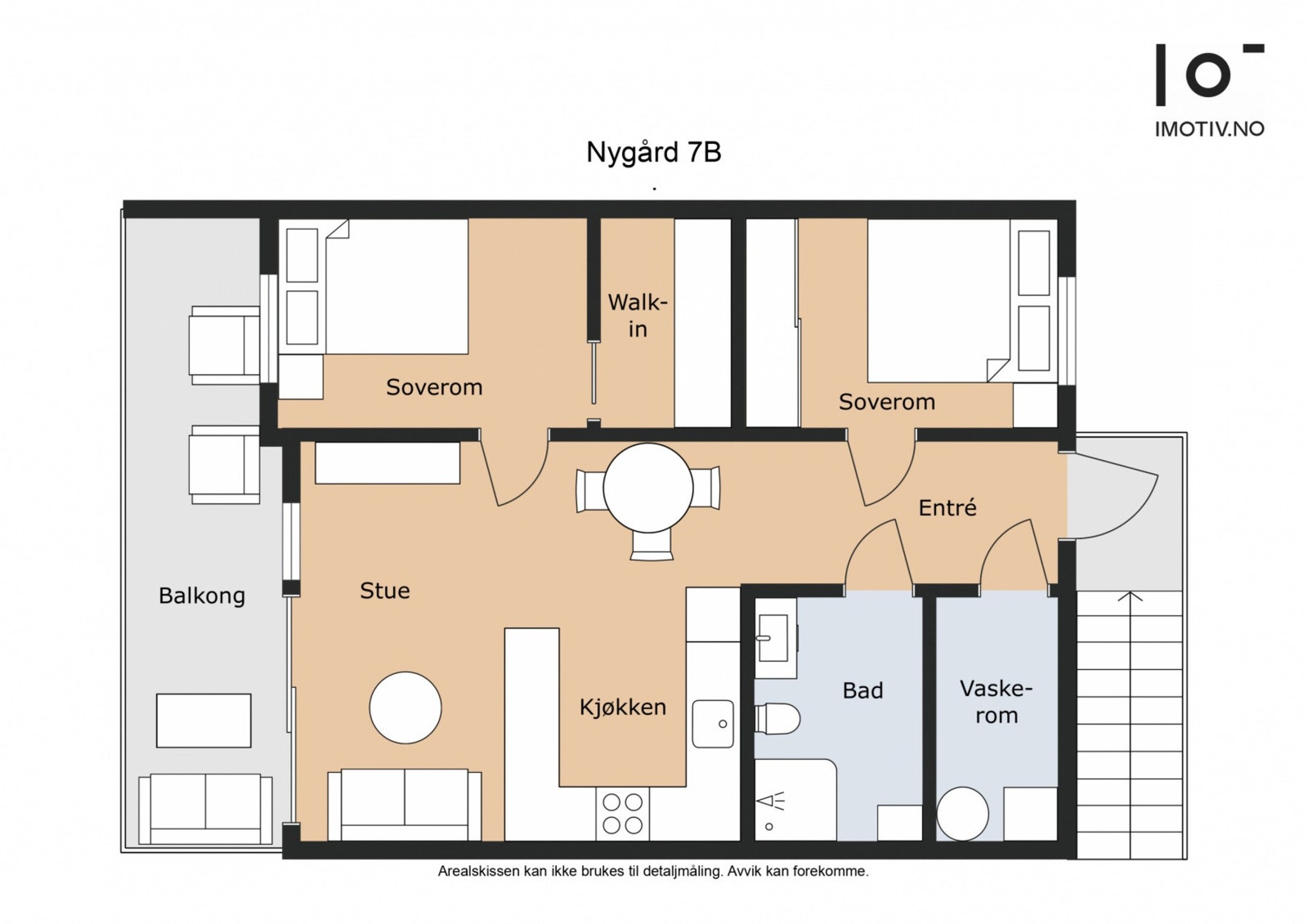 Plantegning - Areal BRA- i: 55 m² Galleribilde