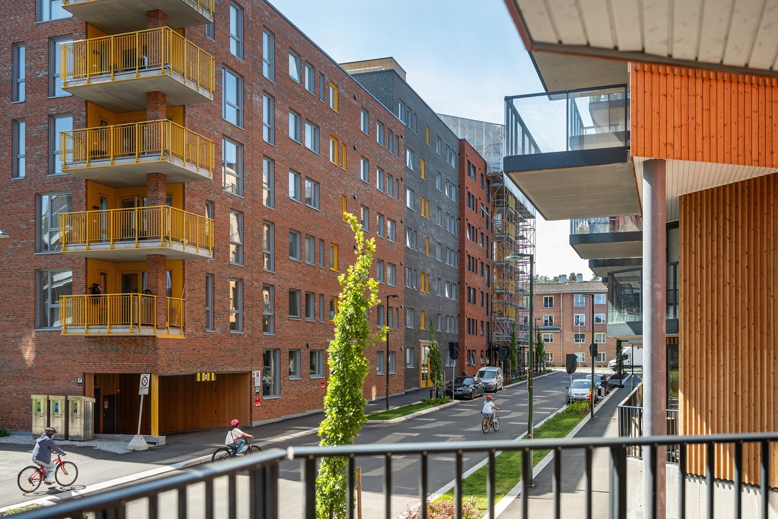 Utsikt fra balkongen. Galleribilde