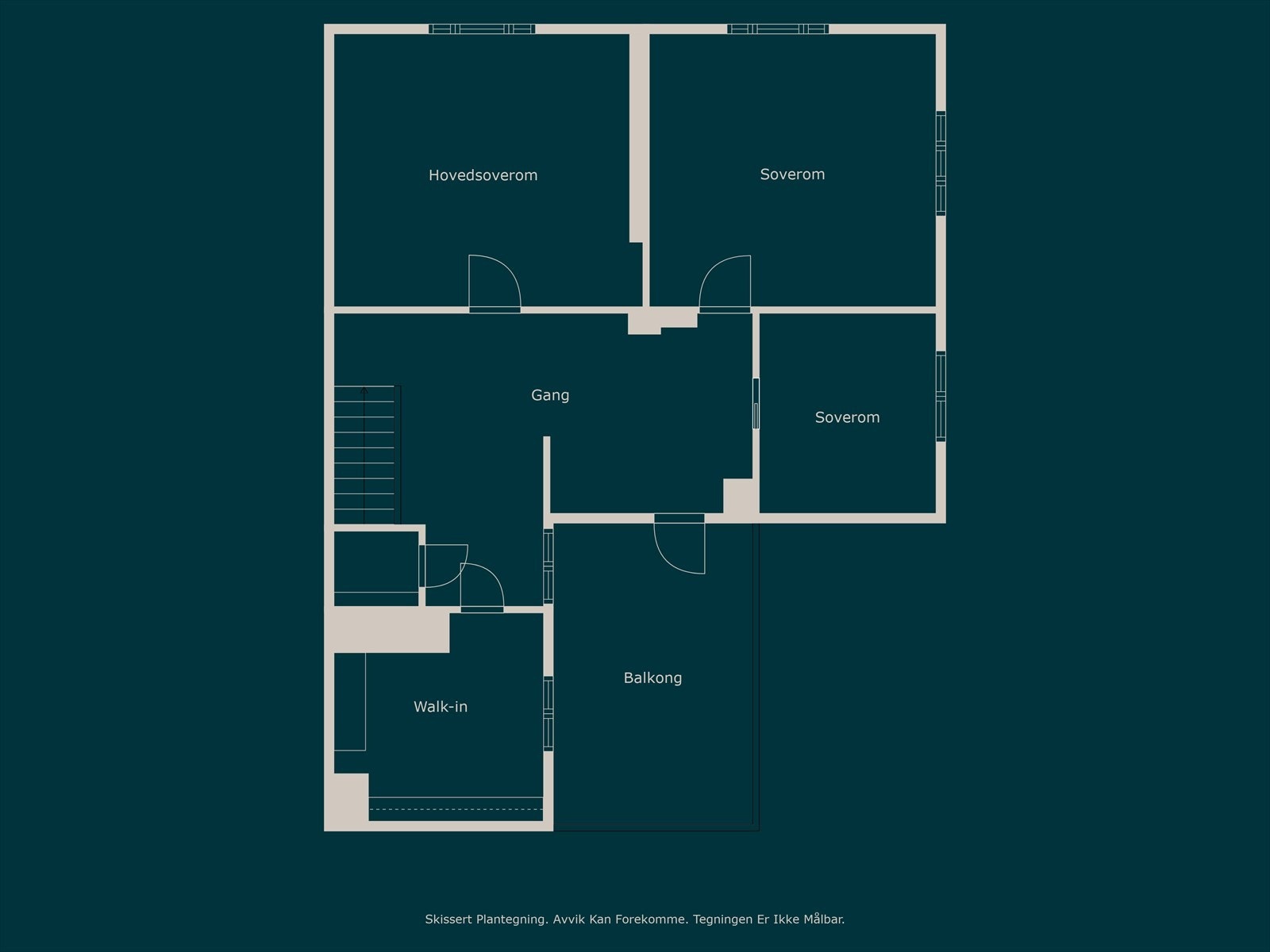 Plantegning 2. etasje. Galleribilde