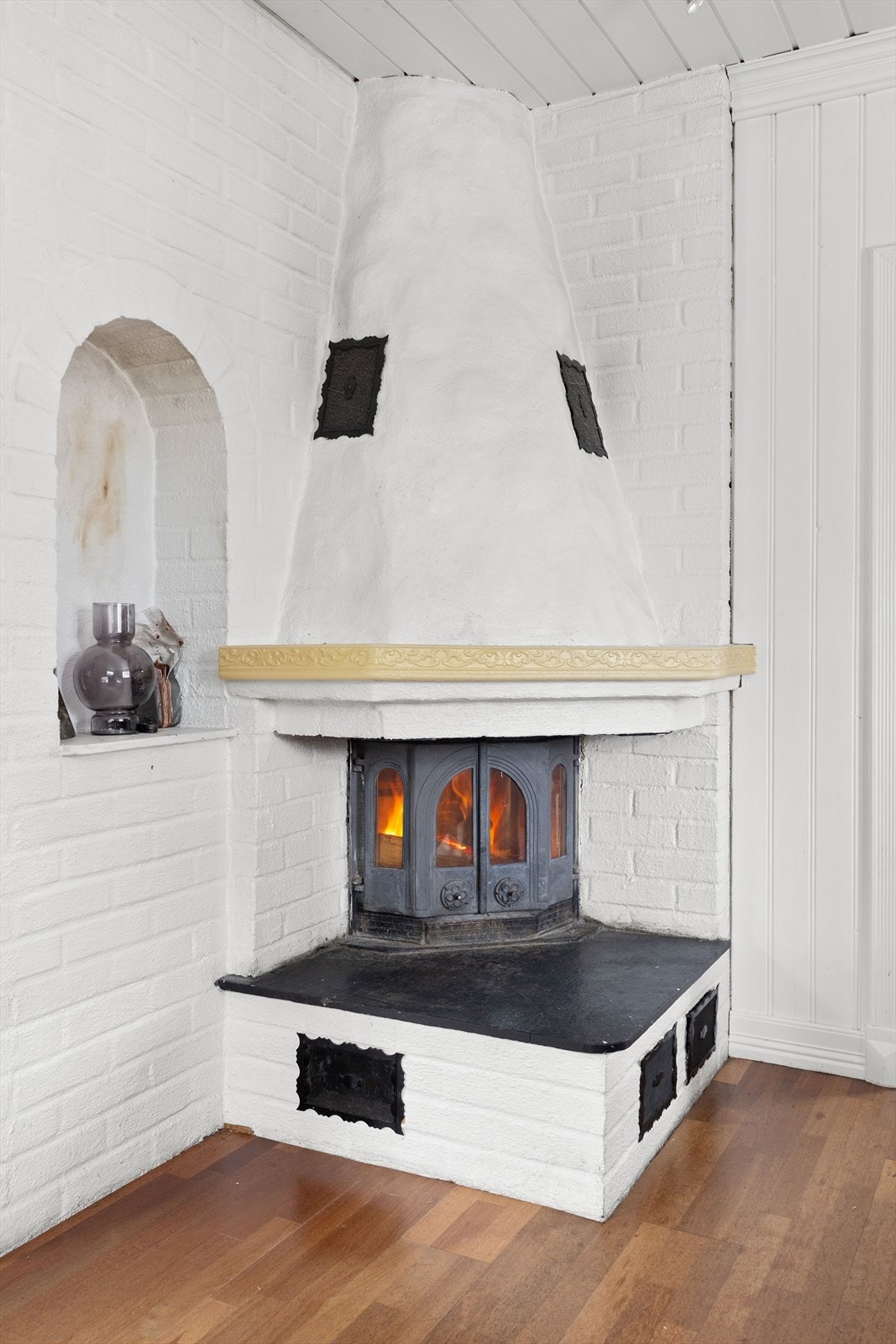 Peis gir en trivelig atmosfære på kjølige dager. Galleribilde