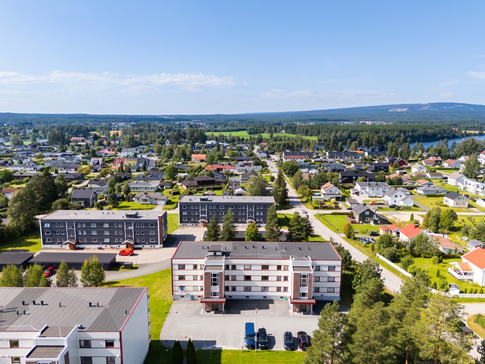 Dronefoto Galleribilde